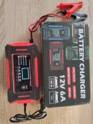 INTELIGENTNA ŁADOWARKA DO AKUMULATORA 12V 6A 