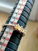 Srebrny pierścionek rozmiar 17