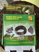 ZESTAW DO NAWADNIANIA IRYGACJI KWIATÓW I UPRAW warzyw wąż 2 rodzaje dysz