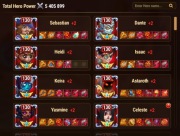 Konto HERO WARS - Hero Power 5,5M, Titan Power 2,5M, Pety MAX, Totemy...