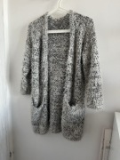 Reserved yfl kardigan szary melanż rozmiar S