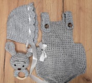 Komplet zestaw dla noworodka sesja prezent