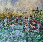 Obraz " Przemiany jesienne " 45x45cm , A. Fornal 