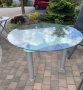 Stół szklany okrągły 120 cm