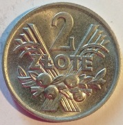 2 złote "Jagódki" - 1974 stan I