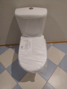 NOWY Kompakt WC Cersanit – Odpływ SKOŚNY (Kątowy) + Deska Wolnoopadająca