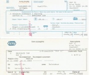 2003r, 2 Bilety PKP + dopł. miejsce siedzące, Gdynia Główna/Wwa/Gdynia