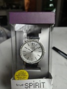  Elegancki Zegarek Damski True Spirit – Srebrna Tarcza & Cyrkonie #3