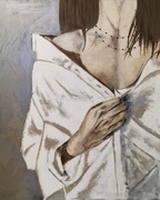 Obraz "Tkliwość" 120x100cm SPRZEDANY