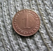 Niemcy 1 Reichspfennig 1936r - A