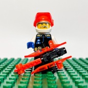 LEGO | FIGURKA | SP019 | Ice Planet Chief / Commander | U | KOMPLETNY