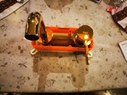 Bateria umywalkowa złota