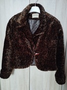 Futerko w modną panterkę na jesień XS, S, M