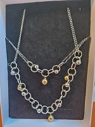 Apart-komplet srebrny koła kulki