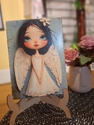 Obraz na desce Aniołek