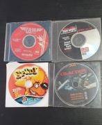 Stare płyty z grami PC  CD-Action 4 sztuki