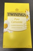Twinings Pure camomile rumianek x40