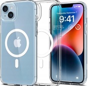 Etui Do iPhone 14 Case +Szkło 9H WZMACNIANE 360° do MAGSAFE CLEAR