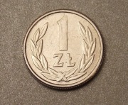1 złoty 1990 r.  Nominał  WARIANT "A"  #1