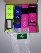 Kolorowe paski na Bagaż