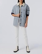 Damska Kurtka Oversize Wrangler Duvet Jacket Indygo Hikora W475AM34Y S