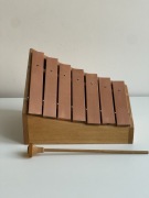 Choroi 1909 Scorlewald – oryginalny ksylofon  pentatoniczny, miedź, Niemcy