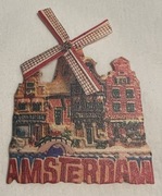 Magnes akrylowy na lodówkę Amsterdam Holandia Netherlands (4)