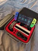 Nintendo Switch OLED Splatoon Edit €FW ROZSZERZONA FUNKCJONALNOŚĆ zestaw 