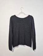 Ładny wełniany sweter, merino, kaszmir S/M