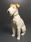 Piekna Figura Allach Terier Siedzacy Nr 105