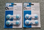 DIALL - Blokada do szafek (2szt.)