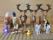 Lego zwierzęta 15 sztuk