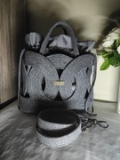 Torebka damska ze sznurka bawełnianego 