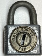 kłódka do drzwi  zabytkowa JASO 600-30 typ 3 stara