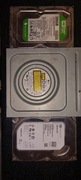 Dwa dyski HDD i DVD