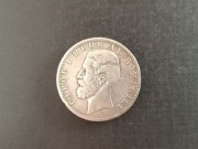 5 Lei 1883 Rumunia Karol l , srebro Ag 900