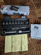 Klucz dynamometryczny CRIVIT Rowerowy 2-24 Nm + zestaw końcówek 1/4"