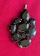 Wisiorek w kolorze czarnym bez łańcuszka,oprawa metal,wymiary 7cmx5cm