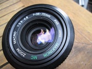 MC   ZOOM MACRO MAKINON 35-70 / 3,5 - 4,8  CANON FD