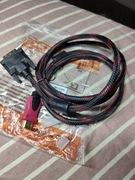 Kabel dvi- HDMI 1,5 m full HD gold