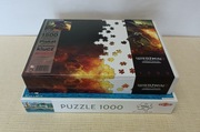 Puzzle dla dorosłych 2 szt. (1500+1000). Kompletne.