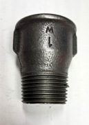 Przedłużka czarna 1" GW-GZ z Zawiercia