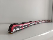 Model kartonowy jihomooravsky kraj IDS JMK kolei Czeskiej PKP Intercity