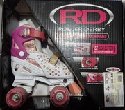 Używane Wrotki regulowane Roller Derby Trac Star 1971 Girl SMJ 30-34