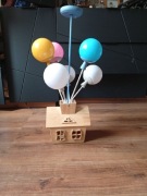 Żyrandol Lampa Oświetlenie Balony Domek LED dziecięca