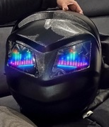 Plecak żółwik na motocykl LED powerbank