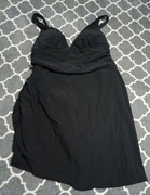 Strój kąpielowy spódniczka czarny czerń wyszczuplający 38 M