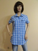 Jack Wolfskin koszula damska w niebiesko-białą kratkę_ M/L