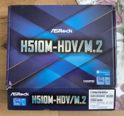 Płyta ASRock H510M-HDV/M.2, procek G6400 10gen, chłodzenie
