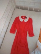 Czerwona sukienka true vintage plus size